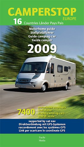 L'edizione 2009 della guida Camperstop