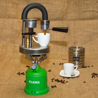 Il vostro espresso anche in campeggio!