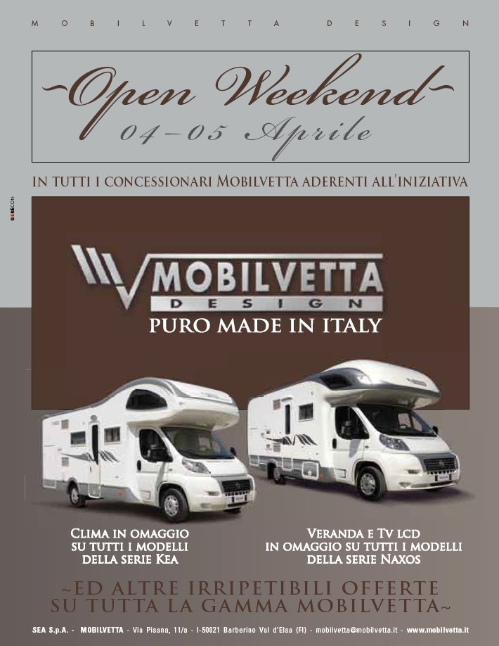 Open week-end Mobilvetta