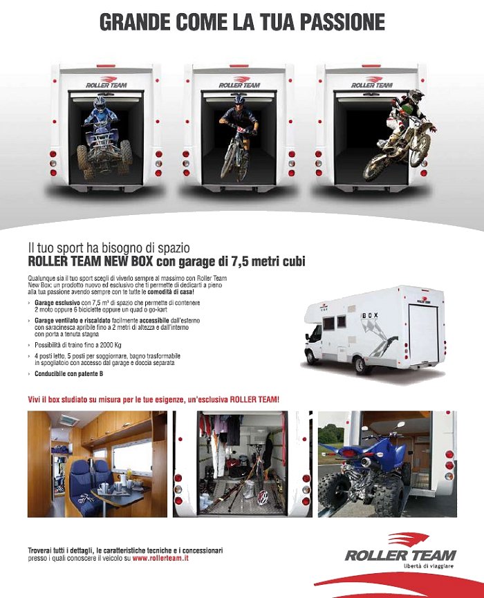 Roller Team New Box - per lo sportivo che ha bisogno di spazio