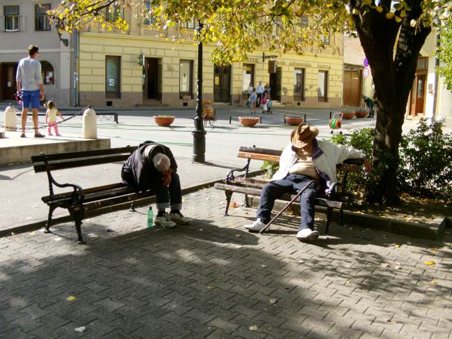 notate come dormono questi due.