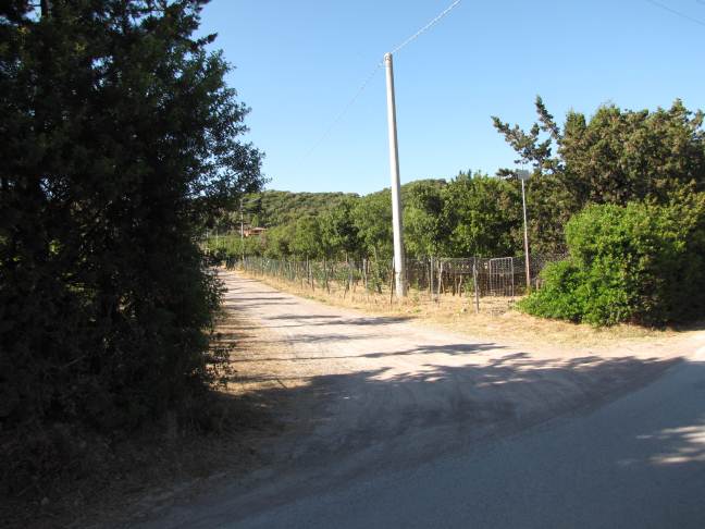 Ingresso per accedere alla proprietà