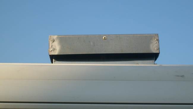 Scarico a tetto chiuso