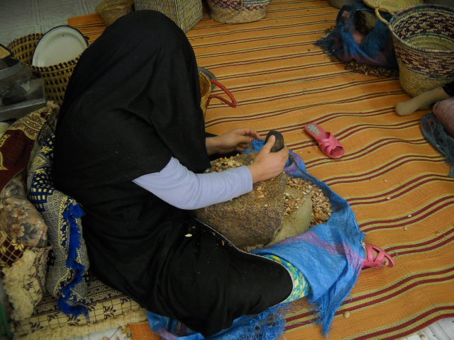 lavorazione olio argan