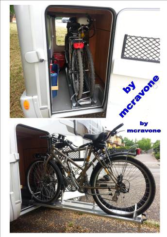 portabici scorrevole