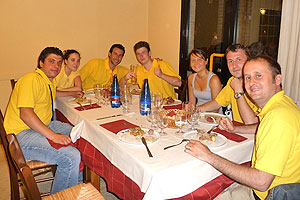 La cena del sabato sera