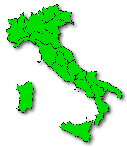 Fai click sulla Regione d'Italia che ti interessa