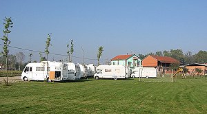 Sistemazione in una delle aree predisposte