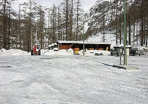 Gli spazi pianeggianti e tenuti sgombri dalla neve