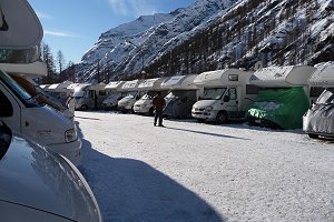 Gli spazi sosta, pianeggianti e livellati