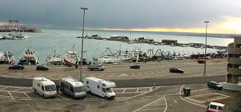 Sosta al porto di Termoli