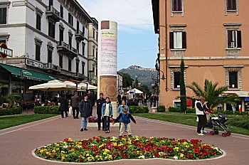L'elegante centro di Montecatini Terme