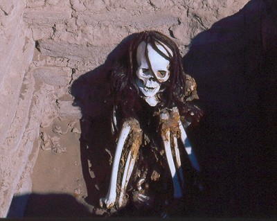 Le mummie al cimitero di Chaucilla