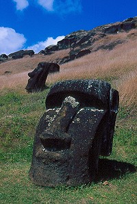 Moai, Isola di Pasqua