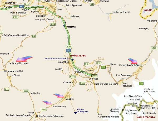 I punti principali toccati in questo viaggio