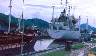 Panama: la chiusa di Miraflores