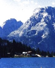 Scorcio del lago di Misurina