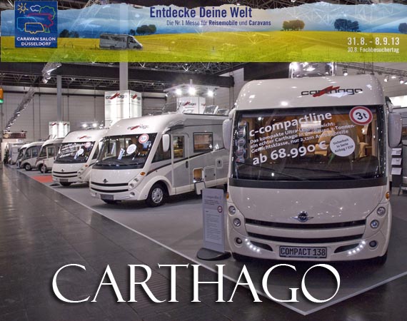 Le novità di Carthago al Caravn Salon 2013