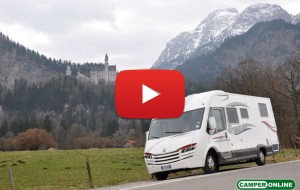 In camper lungo la Romantische Strasse