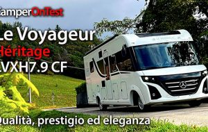 Video CamperOnTest : Le Voyageur Heritage LVXH7.9 CF