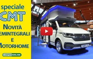 CMT 2023, le novità dei semintegrali e motorhome in video