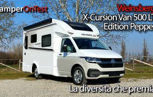 Video CamperOnTest: Weinsberg X-Cursion Van 500 LT Edition Pepper