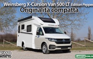 Le Prove di CamperOnLine: Weinsberg X-Cursion Van 500 LT Edition Pepper