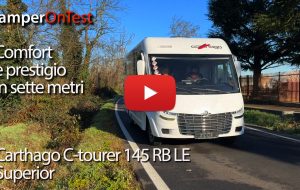 Video CamperOnTest: Carthago C-tourer 145 RB LE Superior