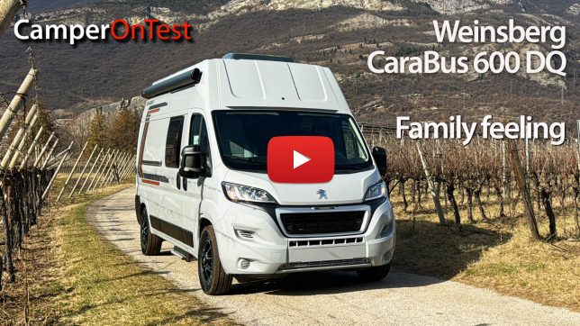 Video CamperOnTest: Weinsberg CaraBus 600 DQ