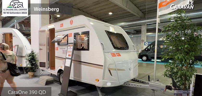 Le novità caravan di Weinsberg dal Salone del Camper di Parma 2022