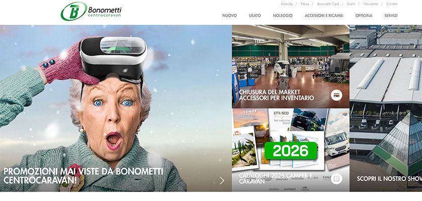 Il 2025 si chiude con prestigiosi riconoscimenti per Bonometti Centrocaravan
