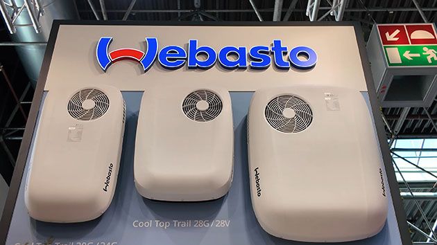 Arrivano i nuovi Cool Top Trail Serie G di Webasto