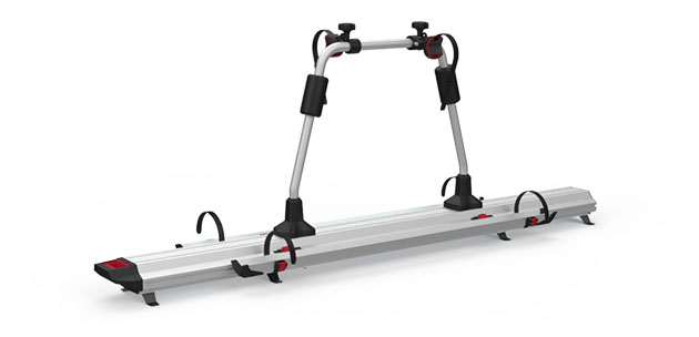 Fiamma presents Garage Slide Deluxe, the new pull-out system for transporting bicycles in the storage compartment
