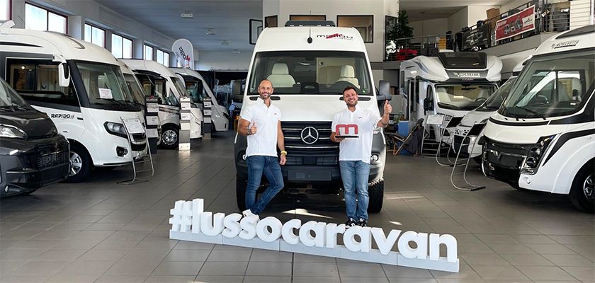 Lusso Caravan premiata per il miglior Servizio al Cliente