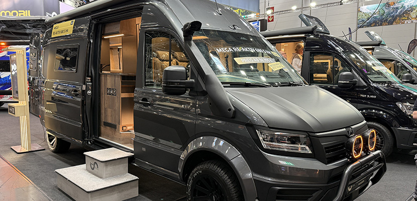 Mega Mobil espone al Salone del Camper