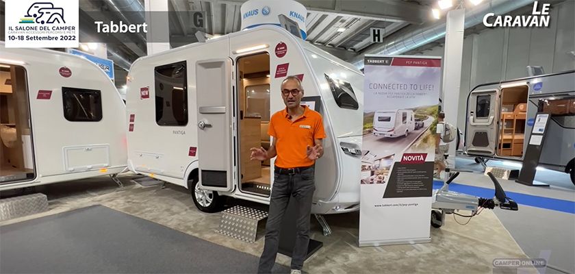 Le novità caravan di Tabbert dal Salone del Camper di Parma 2022