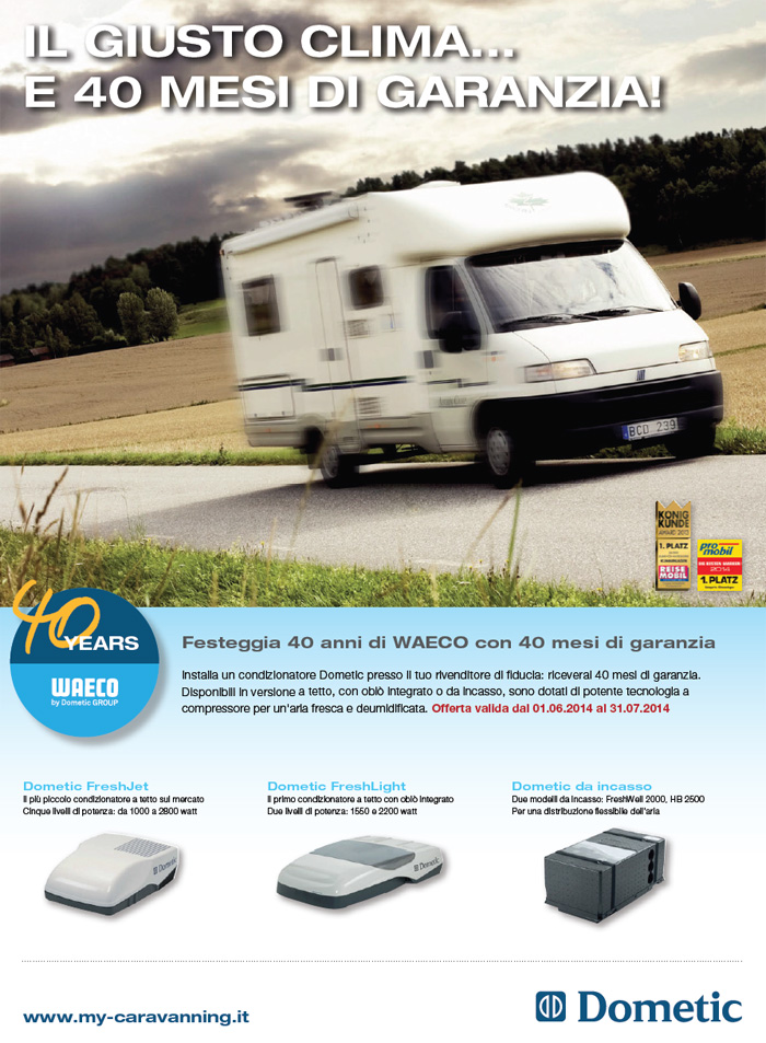 Festeggia 40 anni di WAECO